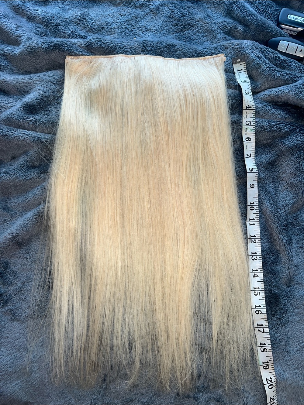 Bellami blonde 20 inch hair extensions